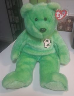1999 TY Beanie Babies Buddies Soccer Bear