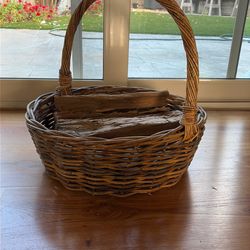 Big wicker basket
