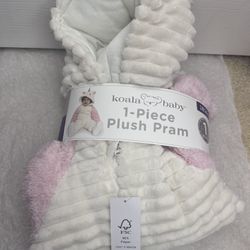 Cute Baby Outfit 18/24 months 1-Piece Plush Pram