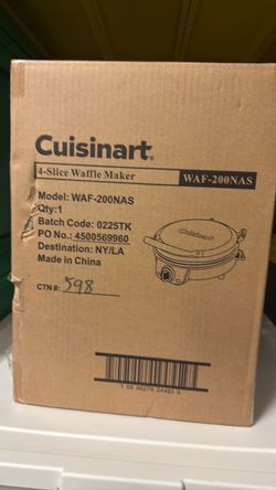Cuisinart Belgian Waffle Maker, Round Waffle Iron