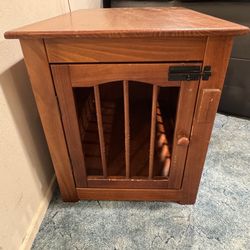 Dog Kennel & Side table 