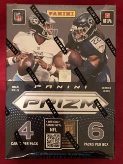 Brand New & Sealed 2022 Panini Prizm Football Blaster Box