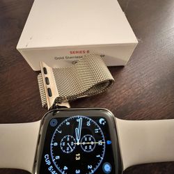 Apple Watch Series 6 Gold Stainless Steel Case