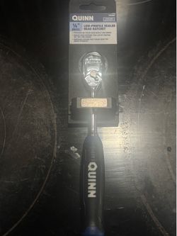 QUINN 1/4 in. Drive Low-Profile Sealed-Head Ratchet