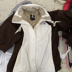 North Face Hyvent snow or rain jacket