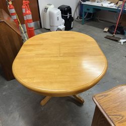 Dining table with leaf