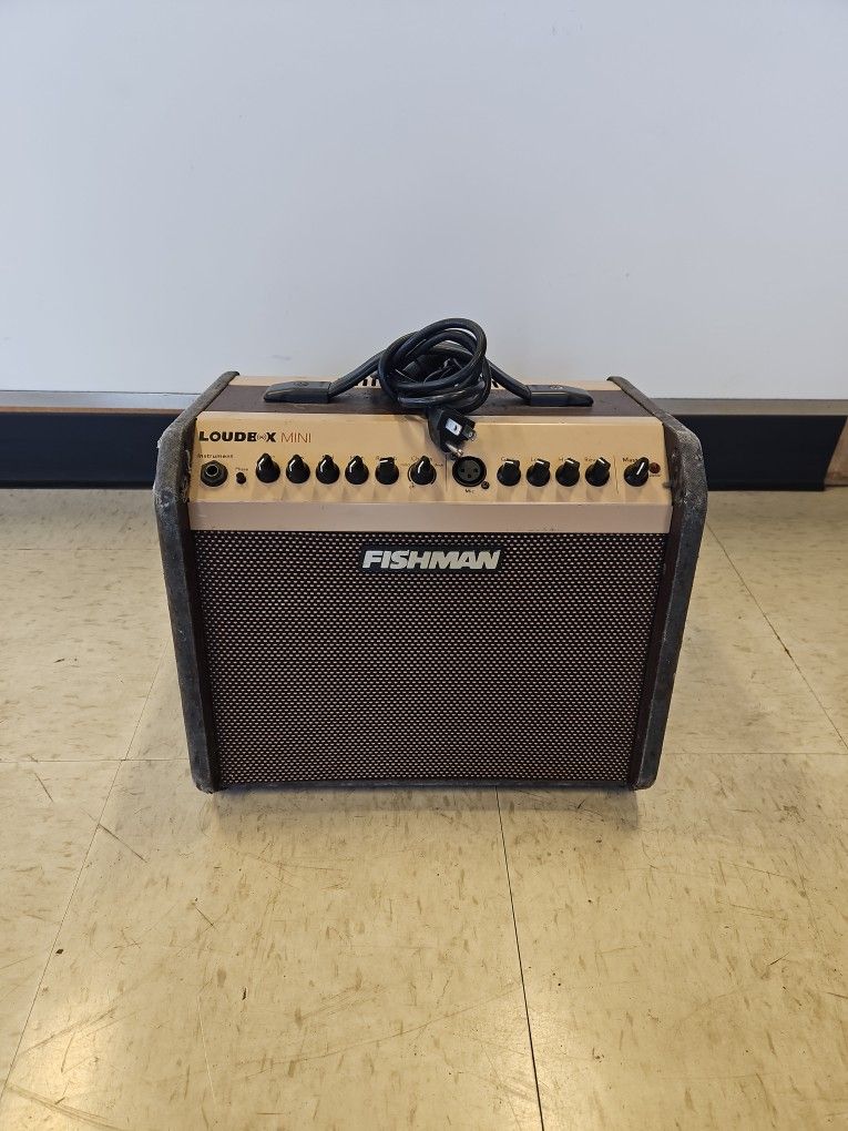 Fishman LoudBox Mini Acoustic Guitar & Microphone Amplifier 812591-1