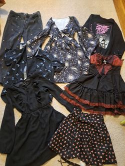 Womens Emo Gothic Clothing Bundle