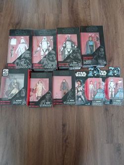 Star Wars figures
