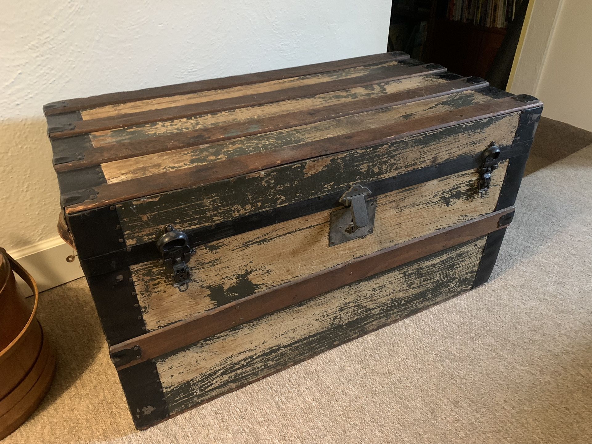 Antique Steamer Trunk