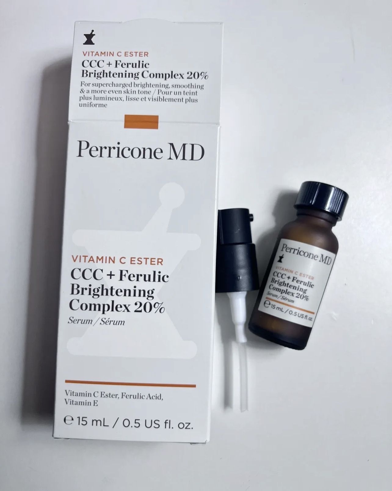 Perricone MD Vitamin C Ester CCC + Ferulie Brightening Complex 0.5 Fl Oz