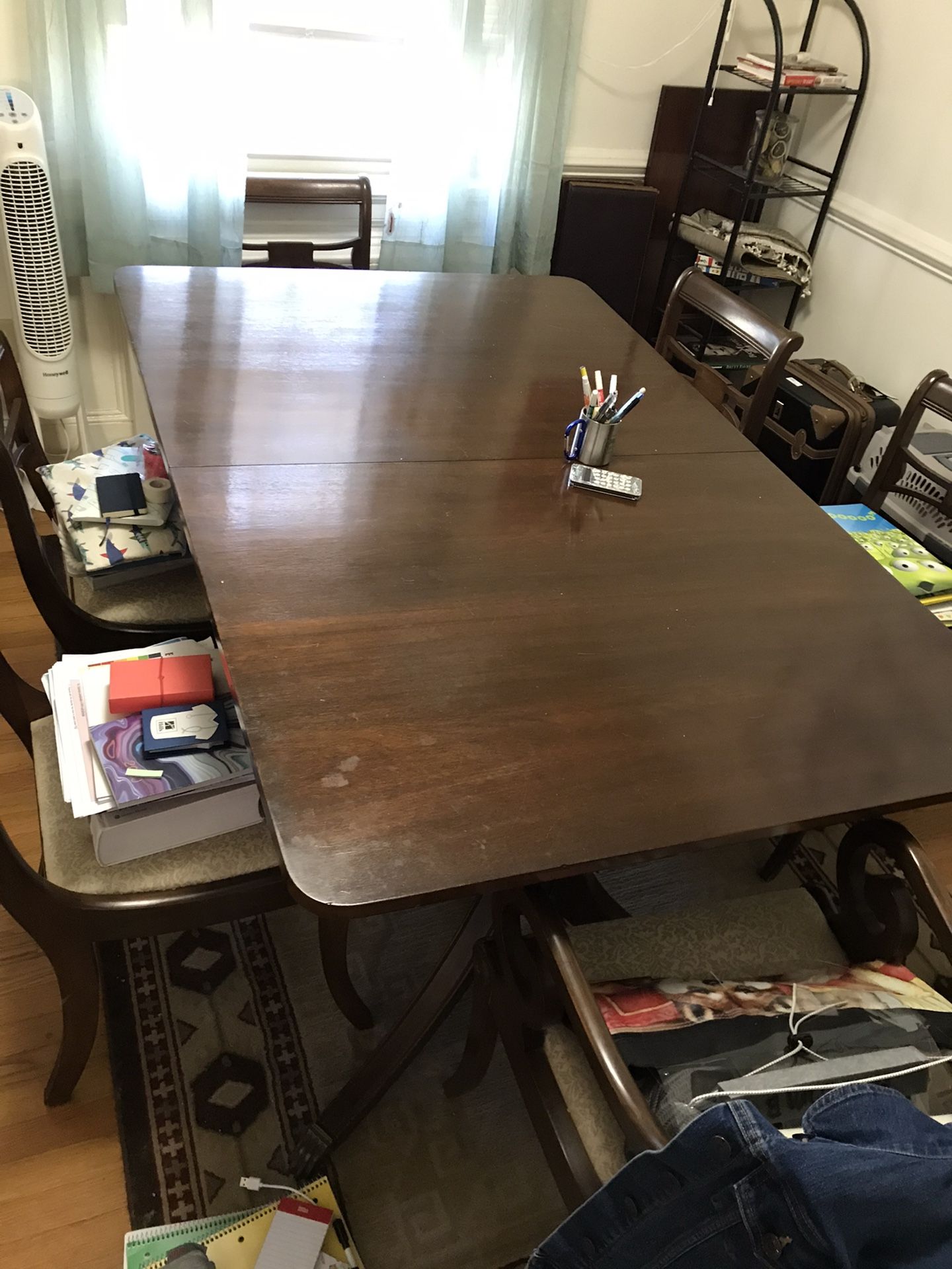 1950s Wooden Table For Sale