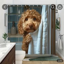 New Dog Lovers Shower Curtain!!! 