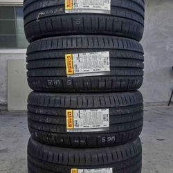 255/35/20 Pirelli New Set Of Tires Installed And Balanced