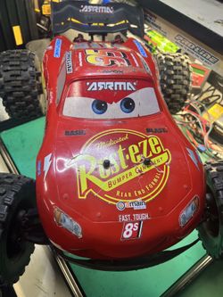 Lightning McQueen Arrma 1/8 Kraton $60