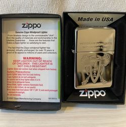 Zippo Veteran Forever Lighter Never Use
