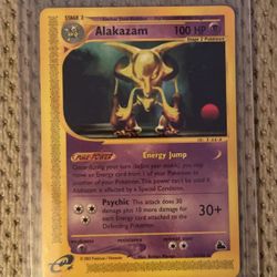 Pokemon - Alakazam Non-Holo - 2/144 - Skyridge - WotC - e-Series Card