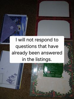 Generic Christmas Cards