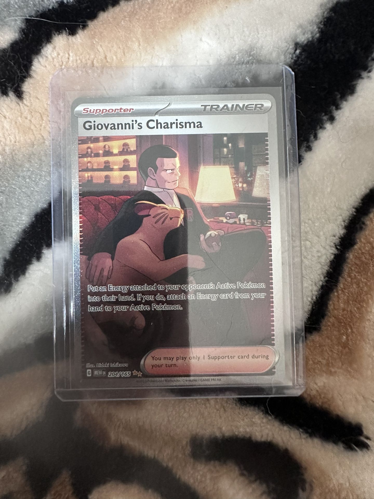 Giovanni’s Charisma Trainer - S&V 151