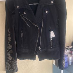Blanknyc Black Jean Jacket