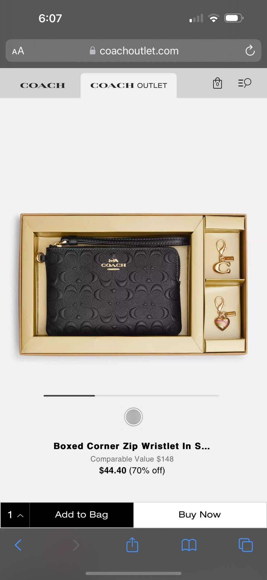 Coach Wallet Set New Original