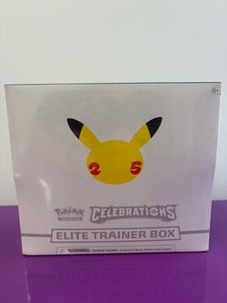 Pokémon Celebrations Elite Trainer Box 25th Anniversary