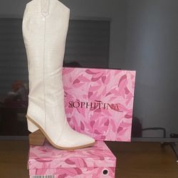 SOPHITINA Women's Knee High Boots 