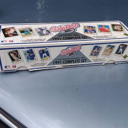 1991 Complete Set Upperdeck Baseball Cards Mint