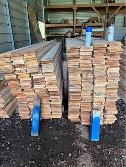 315 each. Untreated rough sawn Kiln Dried Pine boards. Lumber Wood. 7/8” x 5 1/2” x 116”. Great looking boards