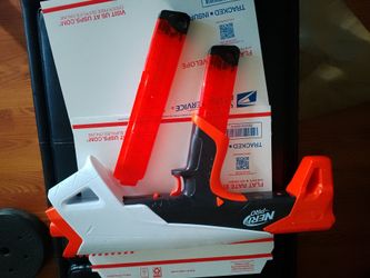 Nerf Pro Torrent Half-Length Dart Blaster  Toy Gun Pump Action 150 FPS X15 Half