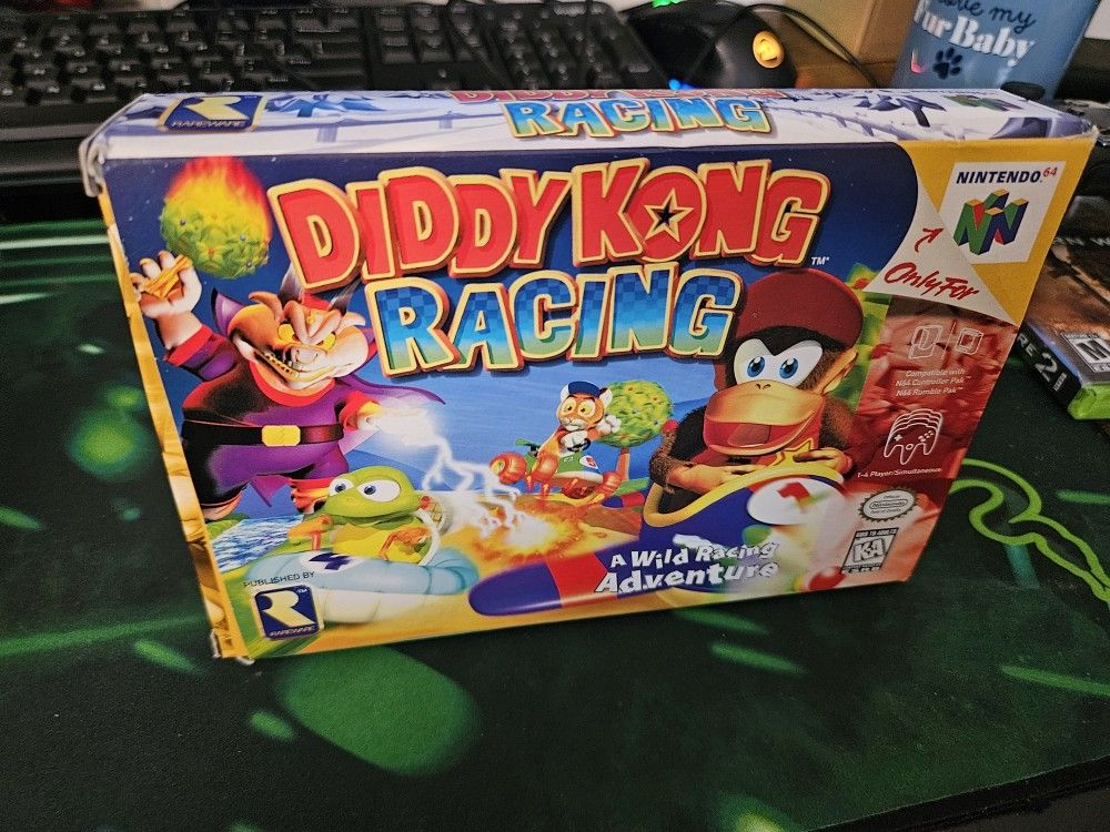 Diddy Kong Racing N64 CIB