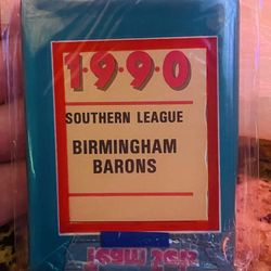 FRANK THOMAS- 1990 Pro Set Birmingham Barons Baseball Sealed Team Set 