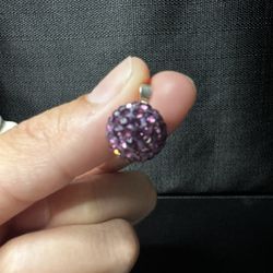Purple Pendant 