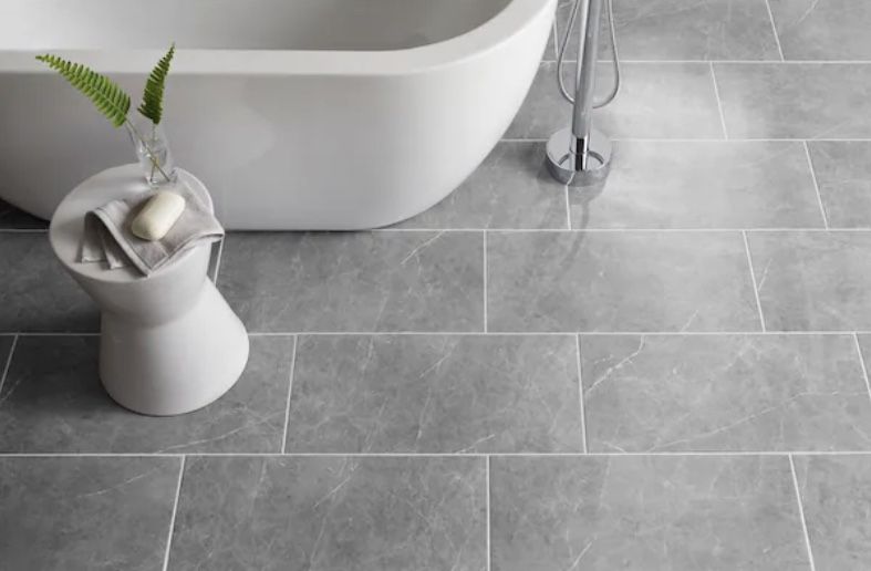 Lot of 8 case(112sq ft.) Exeter 12 in. x 24 in. Matte Porcelain Stone Look Floor and Wall Tile (14 sq. ft./Case)