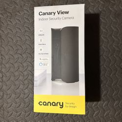 Canary View Indoor Security Camera – New Sealed – 1080p Smart Camera