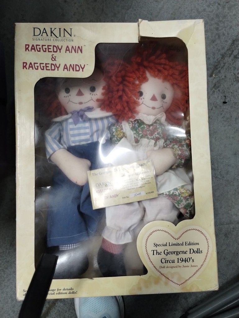 Raggedy Ann & Andy Dolls