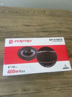 6 inch speakers