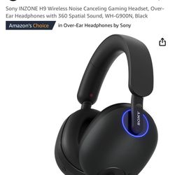 Sony Inzone H9 Wireless Gaming Headset