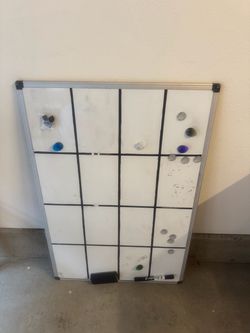 Whiteboard, 24’’x36’’, magnetic