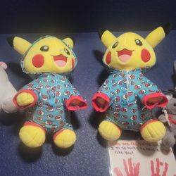 Two Pikachu Build-A-Bear