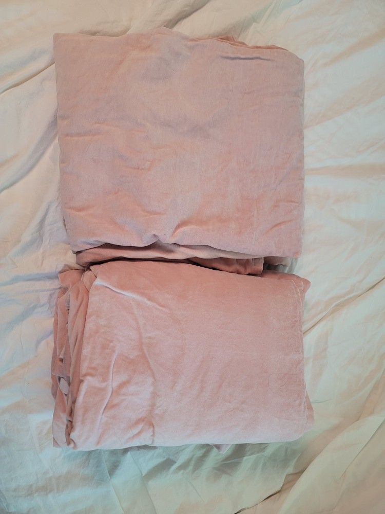 IKEA. SANELA
Room darkening Velvet curtains, 2 pairs, light pink OBO