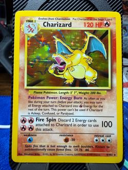 Holy Grail Pokemon Base Set Charizard #4