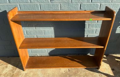 Wooden bookcase