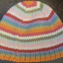 Old Navy Stripped Baby Winter Hat 

