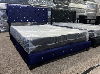NEW QUEEN AND KING SIZE BED WITH MATTRESS AND FREE DELIVERY ORDER HERE PAY ON ARRIVAL