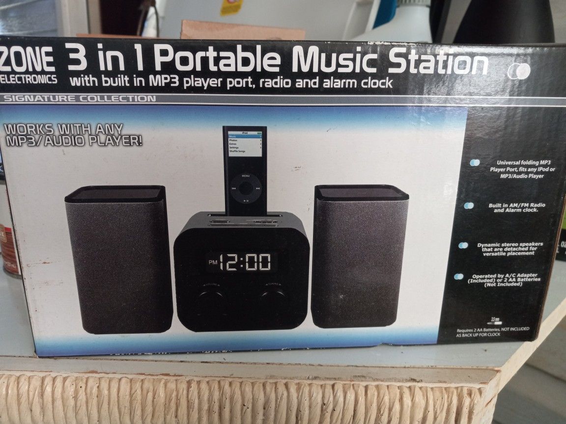 Mini Portable Music Station