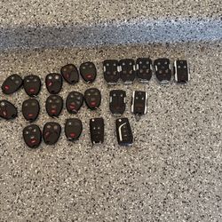 GM, KIA AND HYUNDAI KEY FOBS