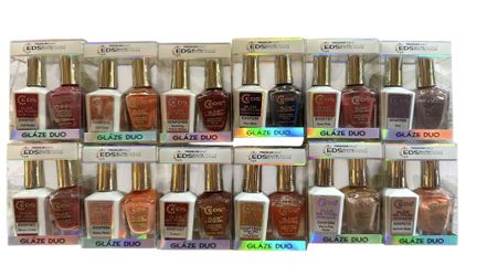 Nail Polish & Glaze Gel Polish Box Of 12