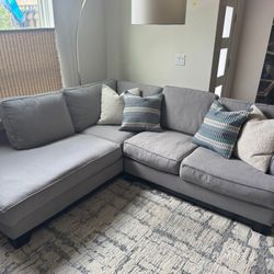 Custom Italian Goose Down Sectional Couch 