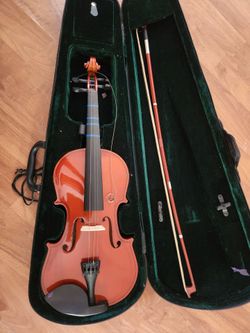 Violin with case